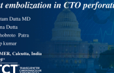 TCT 1371: Fat Embolization in a Case of CTO Perforation