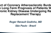 TCT 697: Impact of Coronary Atherosclerotic Burden on the Long-Term Prognosis of Patients With Chronic Kidney Disease Undergoing Renal Replacement Therapy