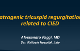TCT 1449: Iatrogenic Tricuspid Regurgitation Related to CIED