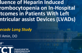 TCT 583: Influence of Heparin-Induced Thrombocytopenia on In-Hospital Outcomes in Patients With Left Ventricular Assist Devices (LVAD): A Decade-Long Study