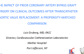 TCT 960: The Impact of Prior Coronary Artery Bypass Graft Surgery on Clinical Outcomes After Transcatheter Aortic Valve Replacement: A Propensity-Matched Comparison