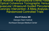 TCT 529: Major Adverse Periprocedural Events Following Optical Coherence Tomographic Versus Intravascular Ultrasound-Guided Percutaneous Coronary Intervention