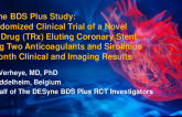 A Randomized Clinical Trial of a Novel Triple Drug Eluting Coronary Implant Eluting Two Anticoagulants and Sirolimus: Six-Month Clinical and Imaging Results of the DESyne BDS Plus Study