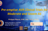 UPDATES: Pre-emptive AVR Clinical Trials for Moderate and Severe AS