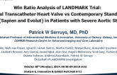 TCT 933: Win Ratio Analysis of LANDMARK Trial: Myval Transcatheter Heart Valve vs Contemporary Standard Valves (Sapien and Evolut) in Patients With Severe Aortic Stenosis