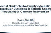 TCT 728: Impact of Neutrophil-to-Lymphocyte Ratio on Cardiovascular Outcomes in Patients Undergoing Percutaneous Coronary Intervention  