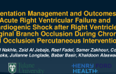 TCT 633: Presentation Management and Outcomes of Acute Right Ventricular Failure and Cardiogenic Shock after Right Ventricle Marginal Branch Occlusion During CTO PCI