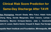 Clinical Risk Score Prediction for Same-Day Discharge After Transcatheter Aortic Valve Replacement