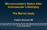 TCT 463: Microcirculatory Status After Intravascular Lithotripsy: The Marvel study.