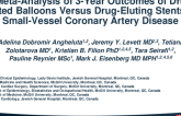 TCT 445: Three-Year Outcomes of Drug-Coated Balloons Versus Drug-Eluting Stents for Small Coronary Arteries: A Systematic Review and Meta-Analysis