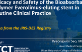 TCT 418: Efficacy and Safety of the Bioabsorbable Polymer Everolimus-Eluting Stent in Routine Clinical Practice: Data From the IRIS-DES Registry