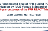 TCT 321: FFR-guided PCI Optimization Directed by High-Definition IVUS Versus Standard of Care: 3-Year Results From the FFR REACT Trial