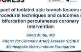 TCT 566: Impact of Isolated Side Branch Lesions on Procedural Techniques and Outcomes of Bifurcation Percutaneous Coronary Intervention