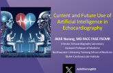 Current and Future use of Artificial Intelligence in Echocardiography