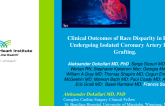 TCT 4: Clinical Outcomes of Race Disparity in Patients Undergoing Isolated Coronary Artery Bypass Grafting