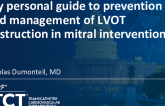 My Personal Guide to Prevention and Management of LVOT Obstruction in Mitral Interventions