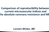 TCT 23: Comparison of reliability between current indices for microvascular assessment and the new microvascular resistance reserve using continuous coronary thermodilution