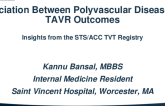 TCT 96: Association Between Polyvascular Disease and Transcatheter Aortic Valve Replacement Outcomes: Insights From the STS/ACC TVT Registry