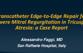 TCT 1384: Transcatheter Edge-to-Edge Repair for Severe Mitral Regurgitation in Tricuspid Atresia: A Case Report
