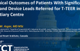 TCT 977: Clinical Outcomes of Patients With Significant TR and Device Leads Referred for Transcatheter Tricuspid Edge-to-Edge Repair (T-TEER) in a Tertiary Centre