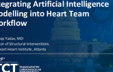 Integrating Artificial Intelligence Modeling into Heart Team Workflow
