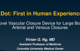 First-In-Human Experience With a Novel Vascular Closure Device for Large-Bore Arterial and Venous Closures (X Dot)