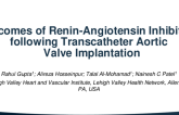 TCT 436: Outcomes of Renin-Angiotensin Inhibitors following Transcatheter Aortic Valve Implantation