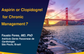Aspirin or Clopidogrel for Chronic Management?