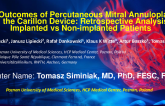 TCT 71: The Outcomes of Percutaneous Mitral Annuloplasty With the Carillon Device: Retrospective Analysis of Implanted vs Non-implanted Patients