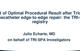 Impact of Optimal Procedural Result After Transcatheter Edge-to-Edge Tricuspid Valve Repair: The Transcatheter Tricuspid Valve Repair in Spain (TRI-SPA) Registry