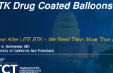 BTK Drug Coated Balloons: 1 Year After LIFE BTK – We Need Them More Than Ever