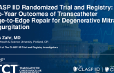 CLASP IID Randomized Trial and Registry: Two-Year Outcomes of Transcatheter Edge-to-Edge Repair for Degenerative Mitral Regurgitation