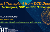Heart Transplant From DCD Donors: Technique, NRP vs OCS and Outcomes