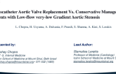 TCT 218: Transcatheter Aortic Valve Replacement Versus Conservative Management in Patients with Low-flow Very Low-gradient Aortic Stenosis  