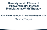 Neuromodulation by Atrioventricular Interval Modulation (AVIM) Therapy