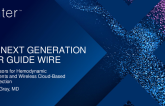 The Next Generation Xenter MD TAVR Guide Wire: Dual Sensors for Hemodynamic Assessments and Wireless CLOUD-Based Data Collection