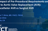 TCT 642: Pre-Procedural Factors Contributing to the Difference in Time to TAVR and SAVR