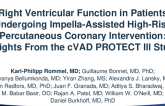 TCT 214: Right Ventricular Function in Patients Undergoing Impella-Assisted High-Risk Percutaneous Coronary Intervention: Insights From the cVAD PROTECT III Study