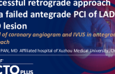 Successful Retrograde Approach for a Failed Antegrade PCI of LAD CTO Lesion: The Pitfall of Coronary Angiogram and IVUS in Antegrade Approach