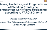 TCT 718: Incidence, Predictors, and Prognostic Impact of Bleeding Events After Transcatheter Aortic Valve Replacement According to VARC-3 Criteria