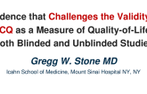 Evidence That Challenges the Validity of KCCQ as a Measure of Quality of Life in Both Blinded and Unblinded Studies