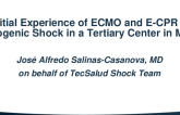 Initial Experience of ECMO and E-CPR in Cardiogenic Shock in a Tertiary Center in Mexico