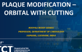 TCT 1552: Plaque Modification: Orbital Atherectomy With Cutting (Orbicut)