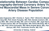 TCT 290: Relationship Between Cardiac Computed Tomography-derived Coronary Artery Volume and Myocardial Mass in Severe Coronary Artery Disease Population