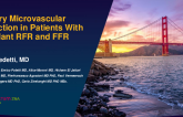 TCT 735: Coronary Microvascular Dysfunction in Patients With Discordant RFR and FFR