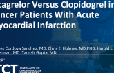 TCT 991: Ticagrelor Versus Clopidogrel in Cancer Patients With Acute Myocardial Infarction