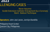 TCT 841: Never Assume: Guide Extension Catheter Entrapment by a Coronary Stent – Bailout Technique