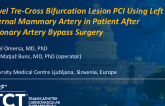 TCT 1540: Novel Tre-Cross Bifurcation Lesion PCI Using Left Internal Mammary Artery in Patient After Coronary Artery Bypass Surgery