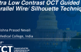 TCT 1309: Ultra Low Contrast OCT Guided PCI: Parallel Wire/Silhouette Technique