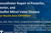 TCT 618: Impact of Anterior, Posterior and Bi-leaflet Disease on Clinical Outcomes: Results From the EXPANDed Studies